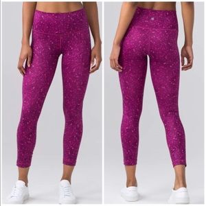 LULULEMON NWOT High Times Pants Legging Plum SZ 6